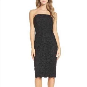 Jill Stuart Midi Column black dress.